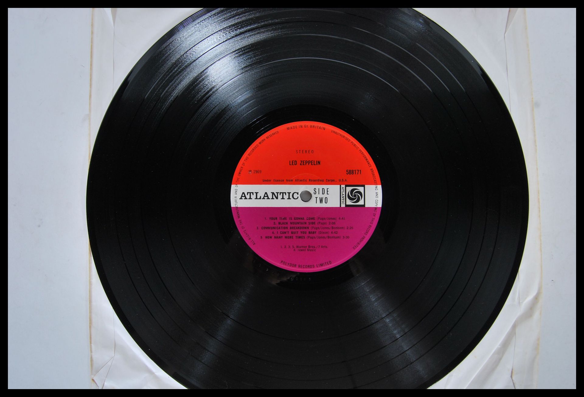 Led Zeppelin – Led Zeppelin – Original ‘Plum’ - Bild 3 aus 6