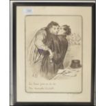 Honoré Daumier (French, 1808-1879)  A limited edition print no 8 of 500 of Les Beaux jours de la vie