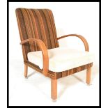 A vintage 20th Century circa 1940's Parker Knoll bentwood CC stamped / bombed out Britain beech