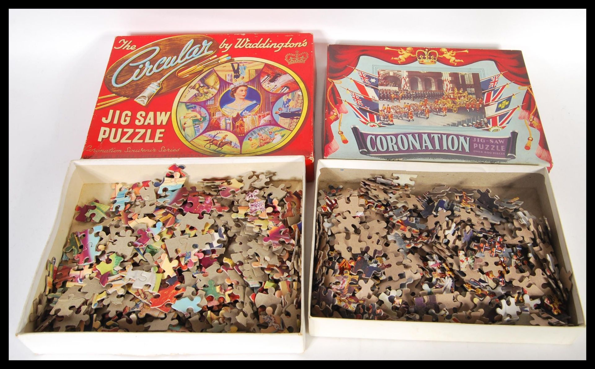 Two vintage mid 20th Century jigsaw puzzles to inc - Bild 4 aus 4
