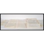 BRISTOL Legal property documents (x14) mostly on Vellum, some illustrated. Bedminster (2), Easton,