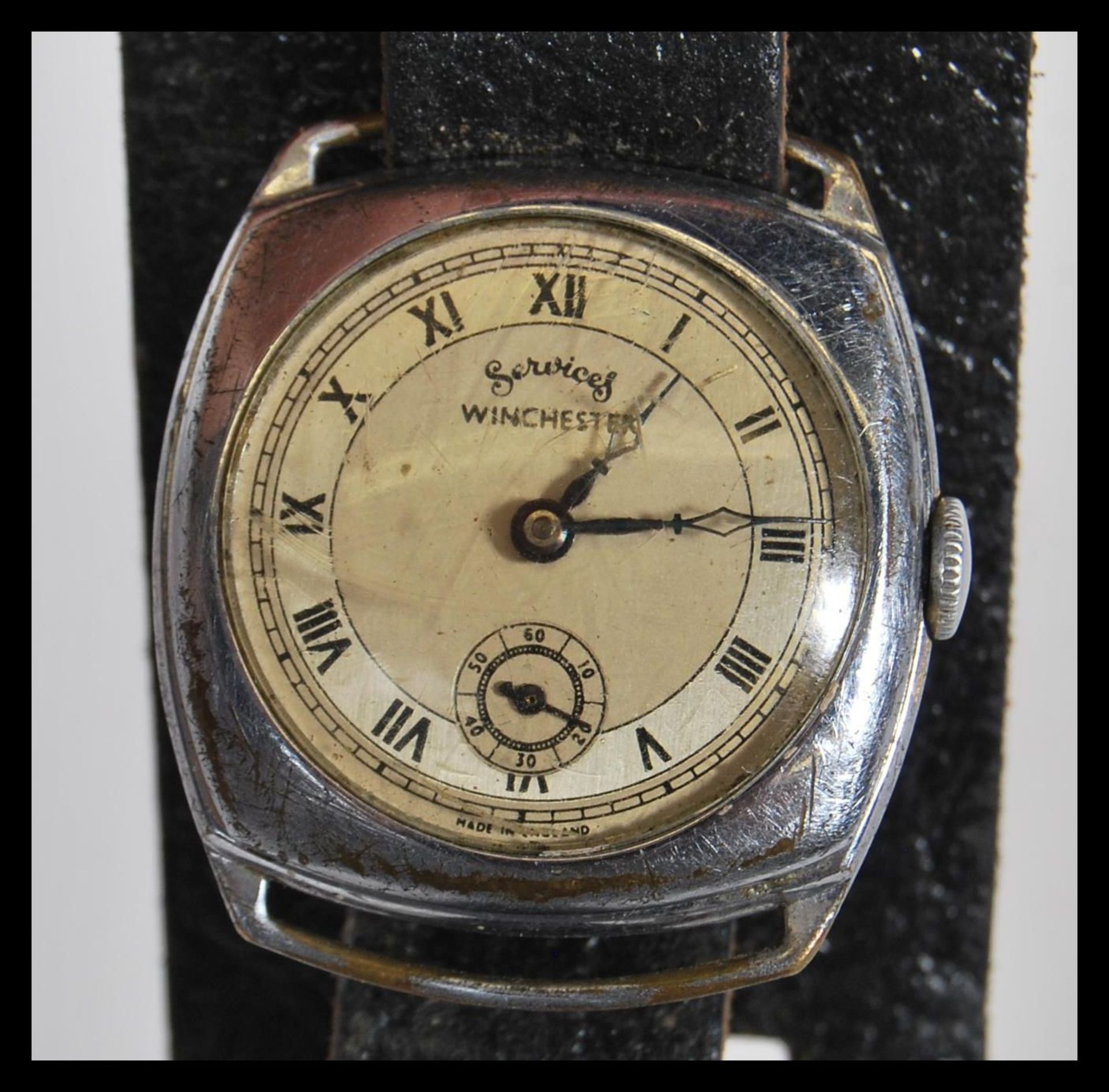 A selection of vintage 1920's watches to include a continental silver watch having a white enamelled - Bild 7 aus 11