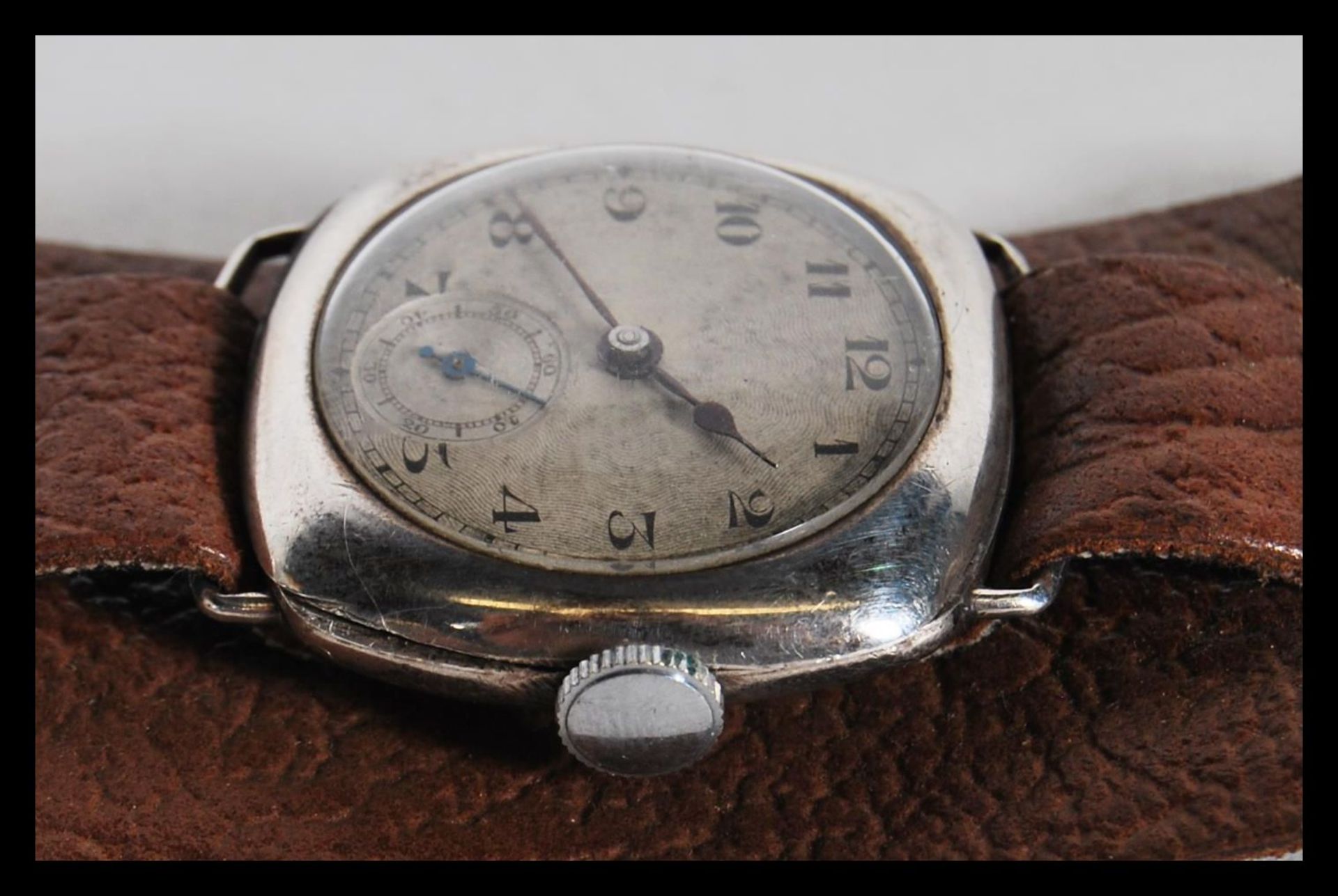 A selection of vintage 1920's watches to include a continental silver watch having a white enamelled - Bild 11 aus 11