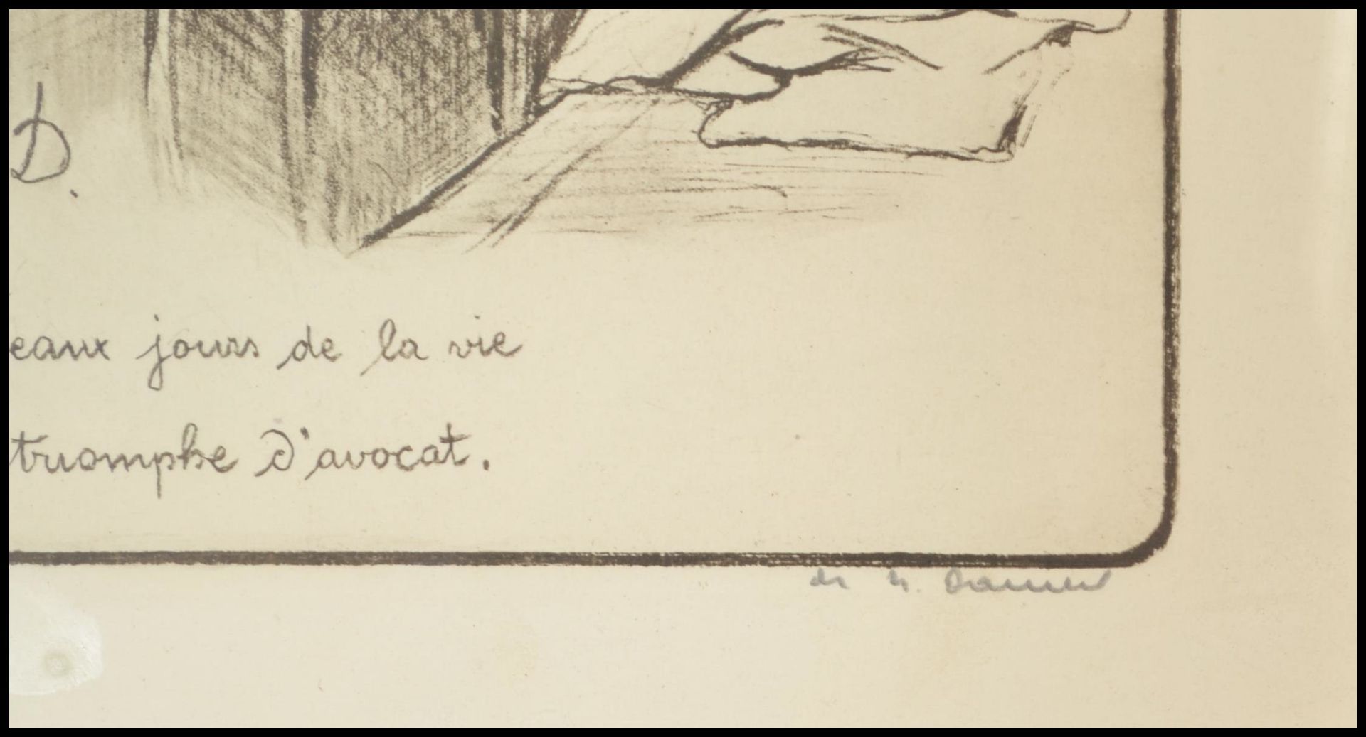 Honoré Daumier (French, 1808-1879)  A limited edition print no 8 of 500 of Les Beaux jours de la vie - Bild 3 aus 3