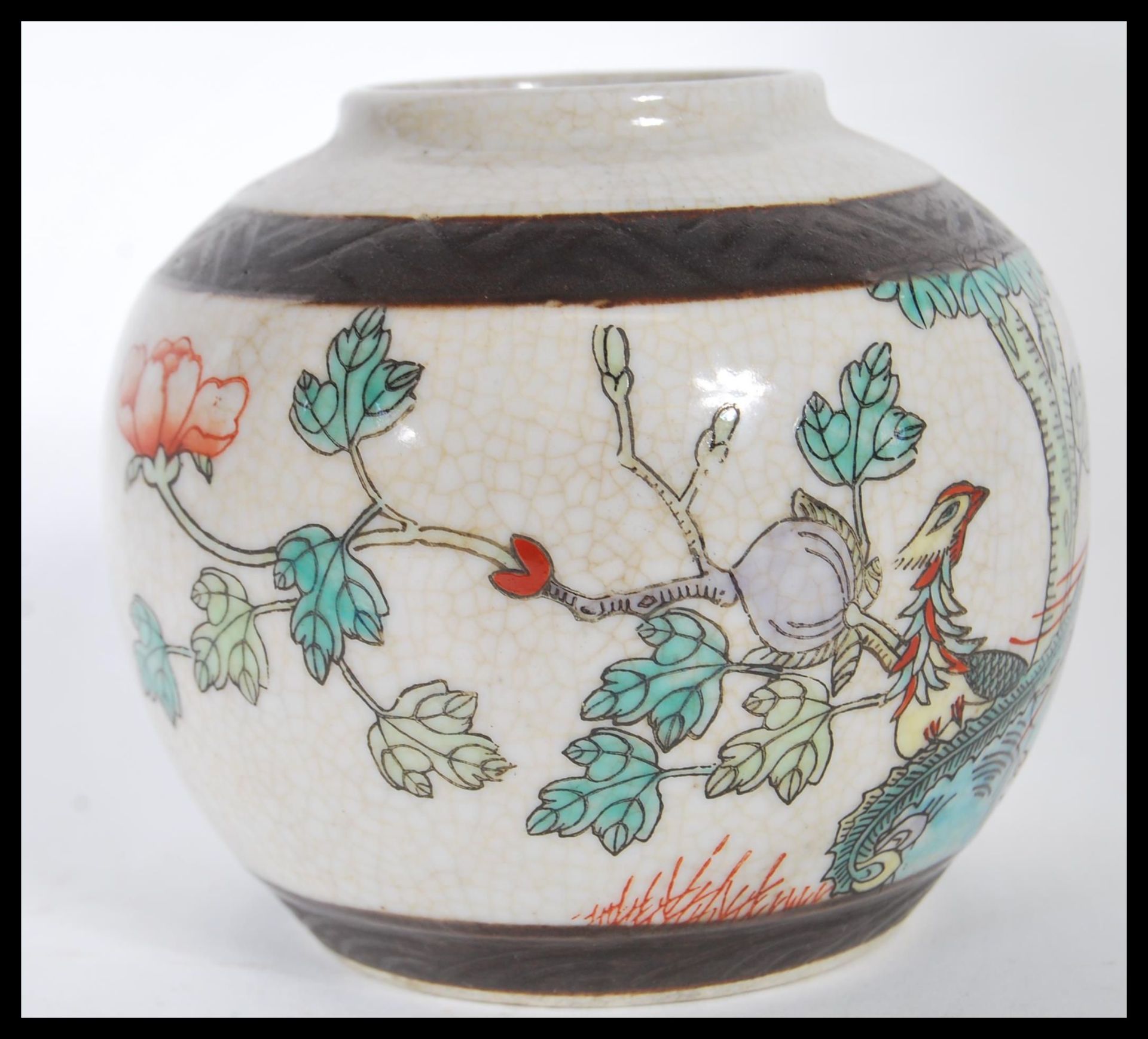 A group of three 20th century Japanese wears to include a large stoneware Satsuma vase being - Bild 15 aus 19