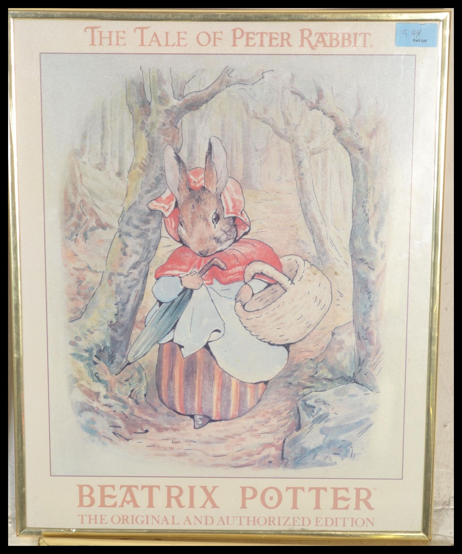 A collection of eight framed and glazed Beatrix Potter prints featuring Peter Rabbit and friends - Image 5 of 10