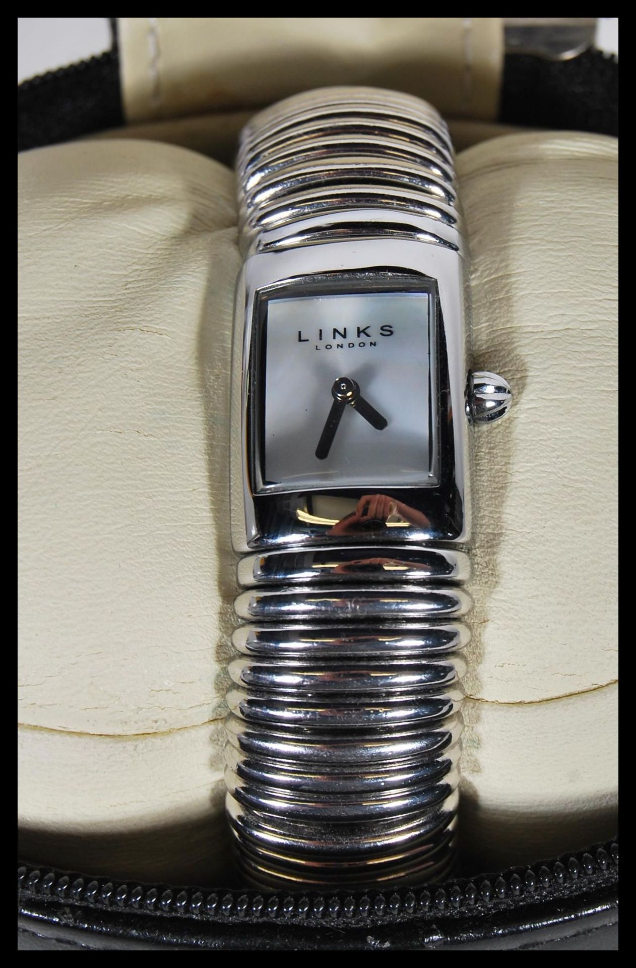 A Links of London Sweetie ladies wrist watch having stainless steel watch strap having a square case - Image 2 of 3