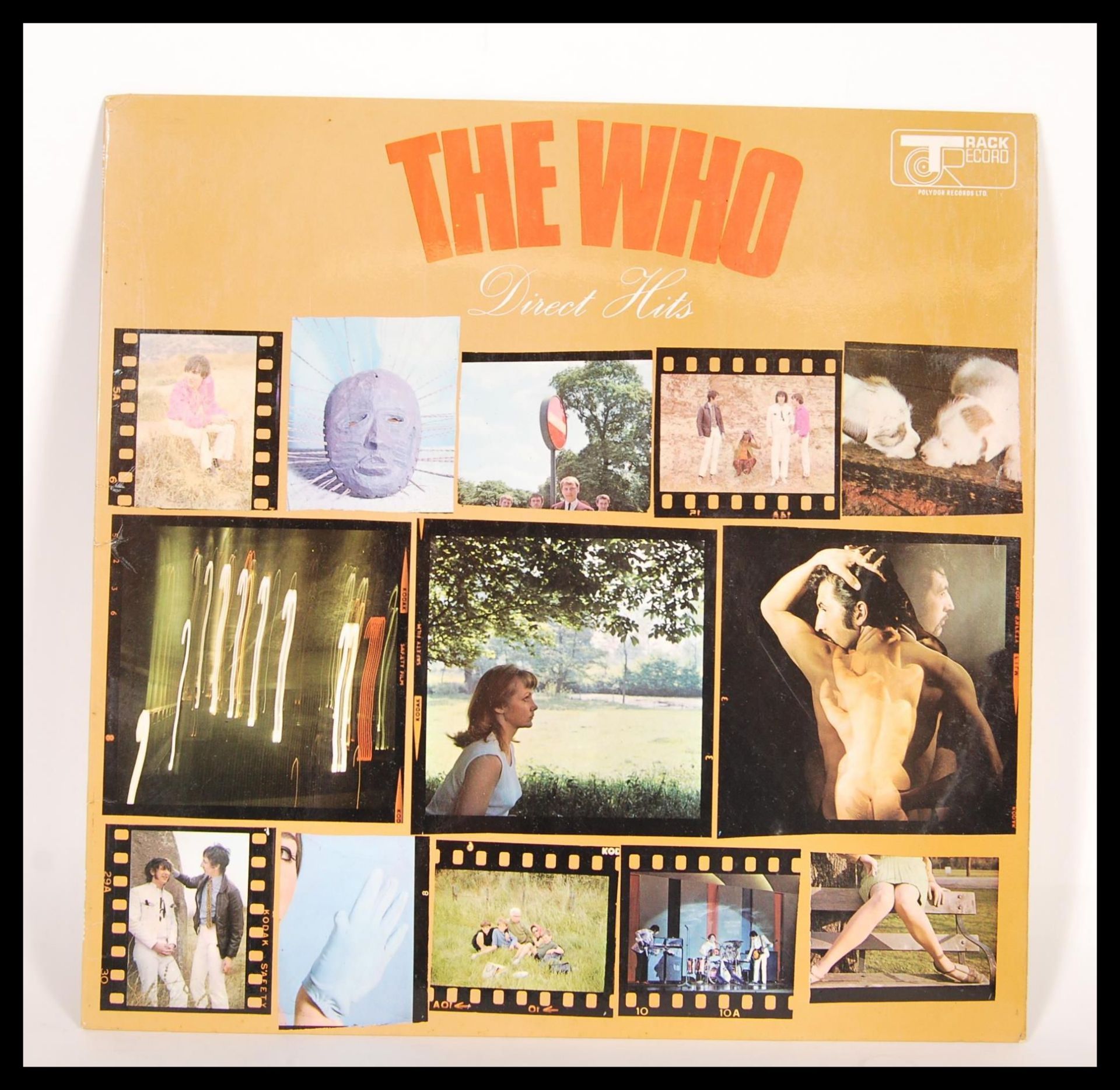 Vinyl long play LP record by album by The Who – Direct Hits – Original Track U.K. 1st Press – 1967 –