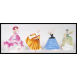 A selection of of four Royal Doulton ' Pretty Ladies ' to include ' Just For You ' HN 5140, '
