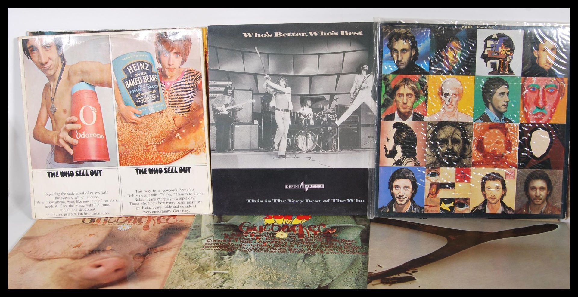 A collection of vinyl long play LP record albums to include The Who Sell Out, Who's Better Who's - Bild 2 aus 5