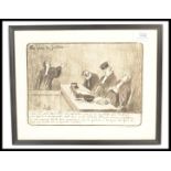 Honoré Daumier (French, 1808-1879)  A limited edition print no 8 of 500 of Les Gens de Justice.