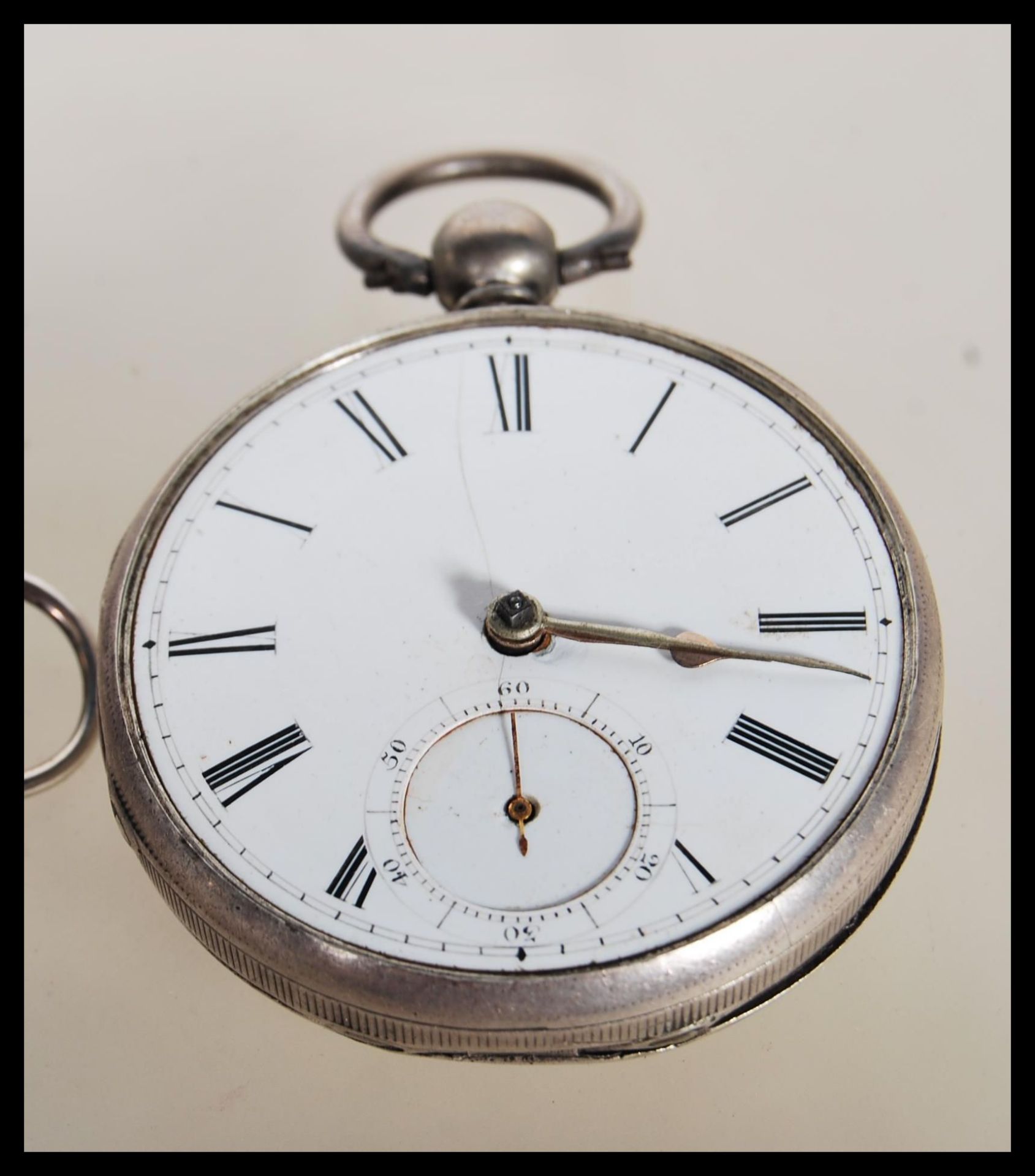 A collection of three pocket watches to include, silver hallmarked for London date letter B fusee - Image 4 of 8