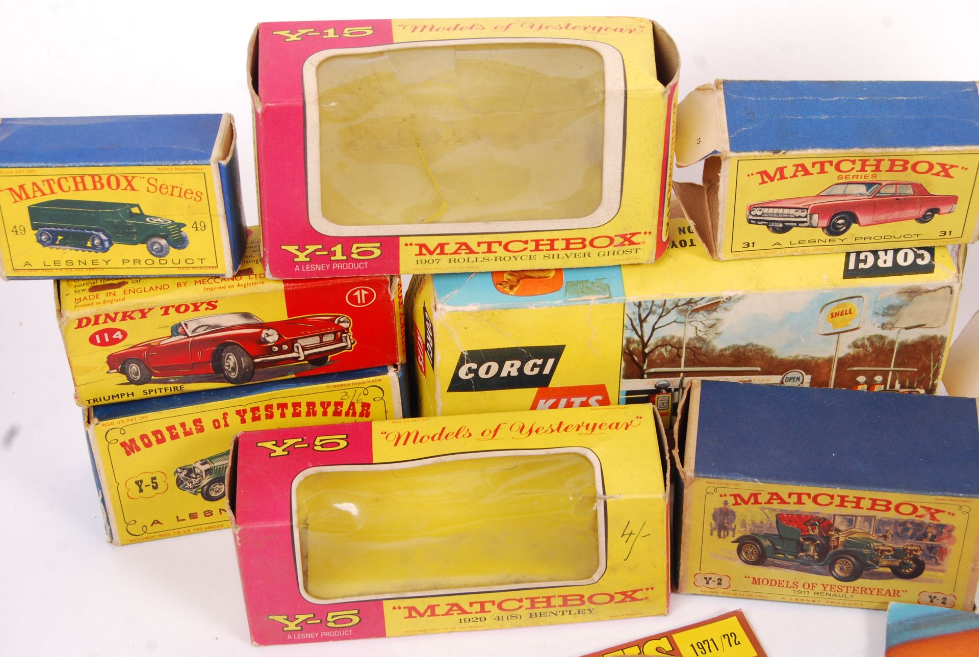 COLLECTION OF ORIGINAL CORGI DINKY MATCHBOX DIECAST EMPTY BOXES - Bild 2 aus 4