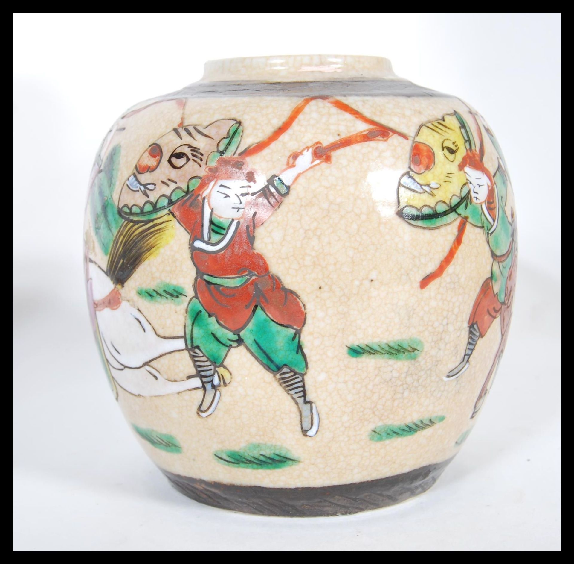 A group of three 20th century Japanese wears to include a large stoneware Satsuma vase being - Bild 3 aus 19