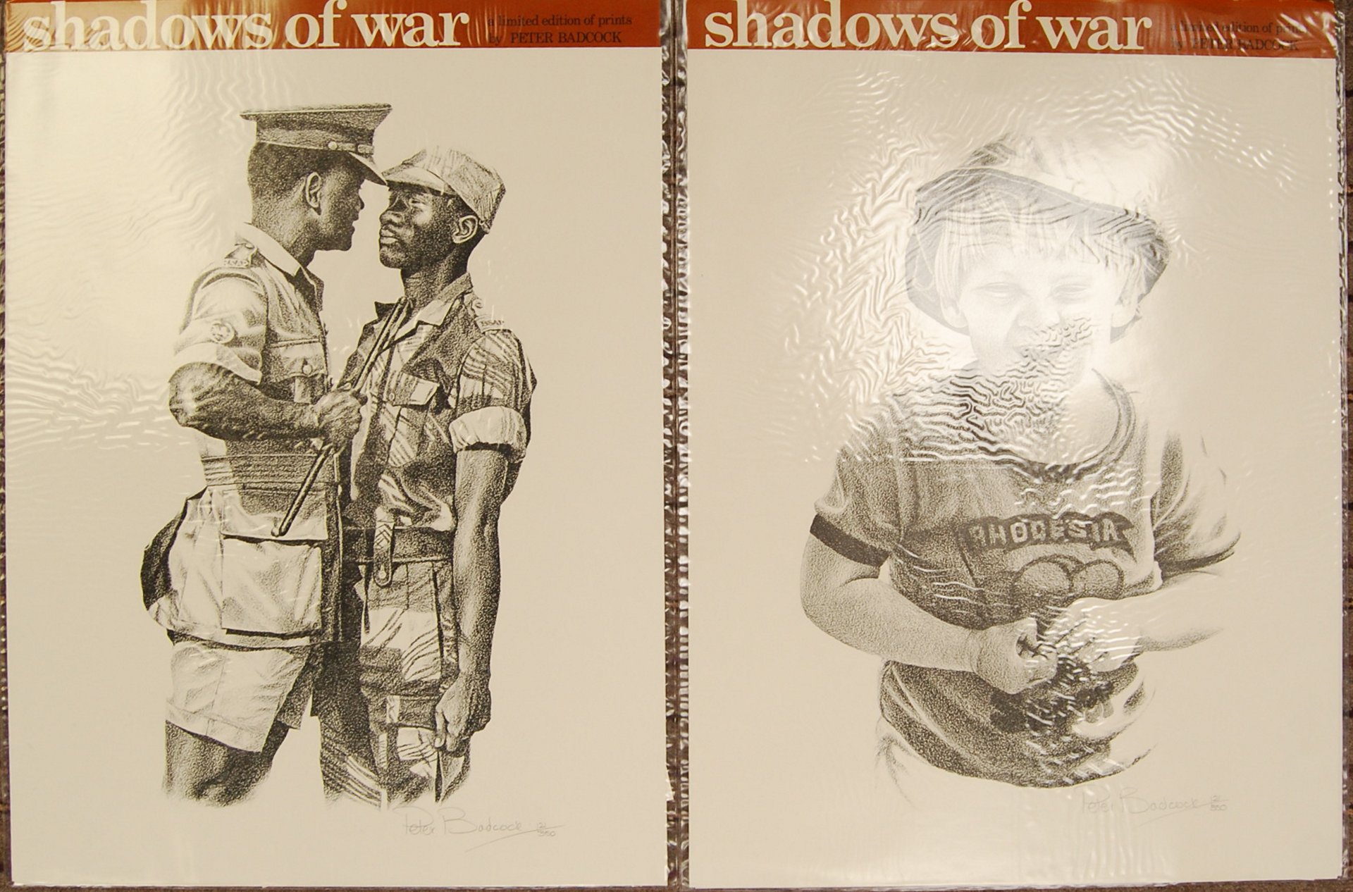 RHODESIA SHADOWS OF WAR LIMITED EDITION PRINTS BY PETER BADCOCK - Image 3 of 5
