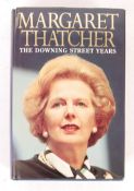 MARGARET THATCHER PRIME MINISTER ' THE DOWNING STREET YEARS ' SIGNED