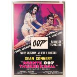 JAMES BOND 007 ' THUNDERBALL ' SEAN CONNERY MOVIE POSTER