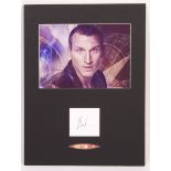 CHRISTOPHER ECCLESTON - DOCTOR WHO - AUTOGRAPH PRESENTATION