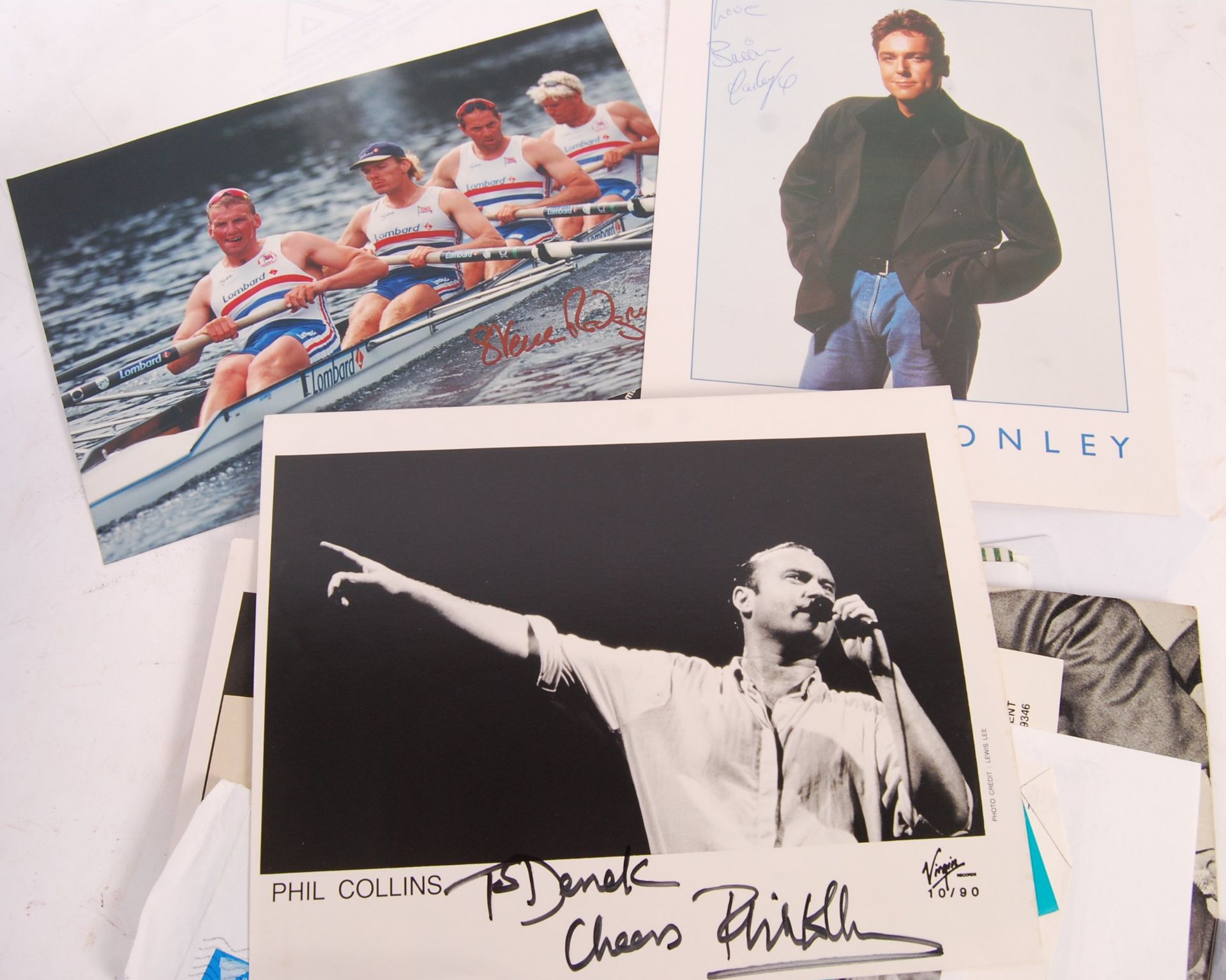 ASSORTED COLLECTION OF AUTOGRAPHS - TV & SPORTS - Bild 13 aus 15