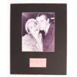 ROSEMARY SQUIRES - SINGER - ROGER MOORE - AUTOGRAPH PRESENTATION