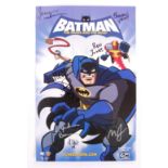 BATMAN - THE BRAVE & THE BOLD ANIMATED SERIES SIGNED POSTER