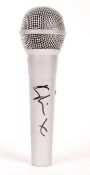 KYLIE MINOGUE - HAND SIGNED / AUTOGRAPHED MICROPHONE