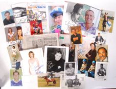 AUTOGRAPHS - AMERICAN ACTORS & SPORT PERSONALITIES