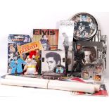 LARGE COLLECTION OF ASSORTED ELVIS PRESLEY MEMORABILIA