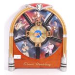 BRADFORD EXCHANGE ELVIS PRESLEY ' TIME TO ROCK ' LIMITED EDITION CLOCK