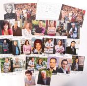 EASTENDERS - COLLECTION OF AUTOGRAPHED CASTCARDS