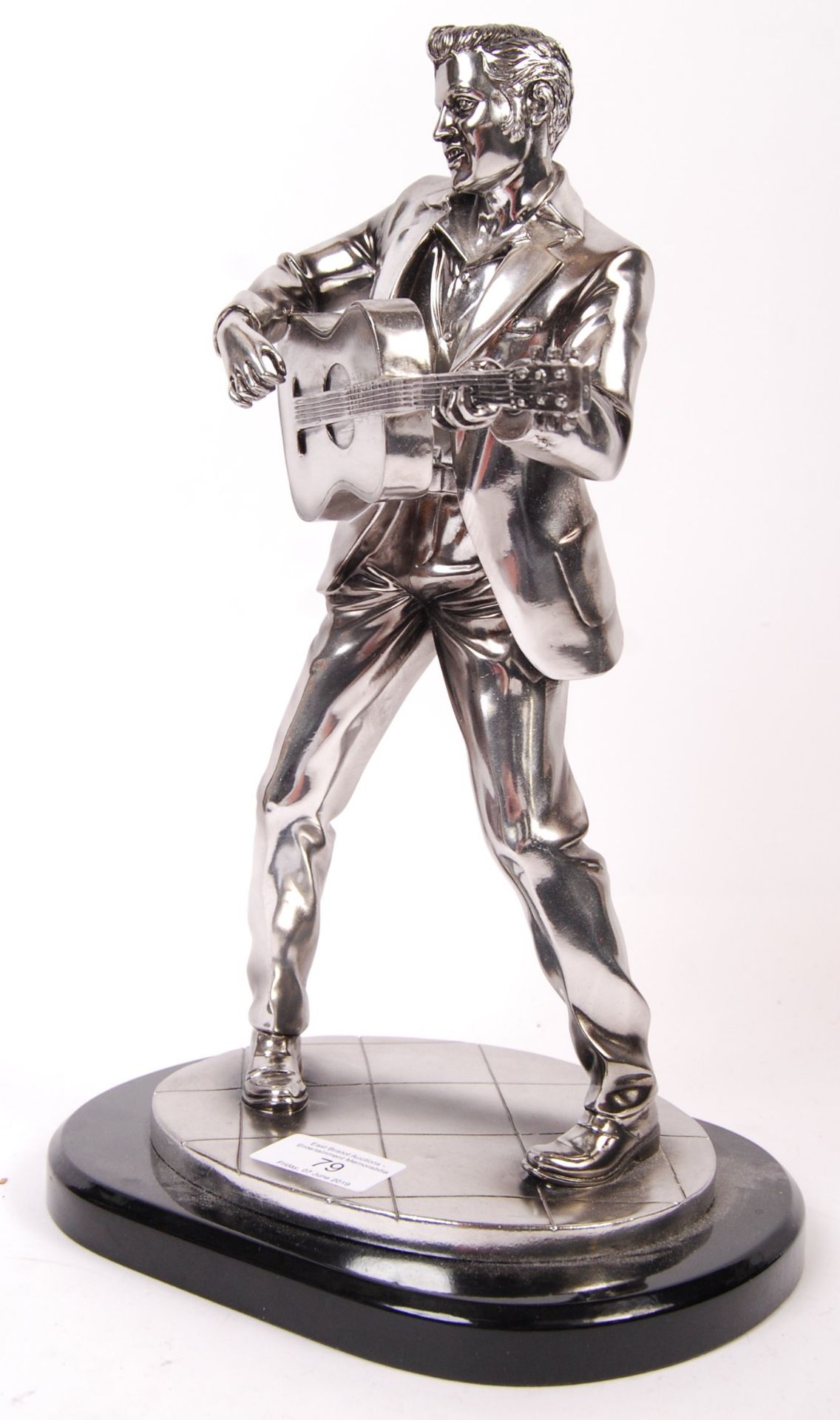 ELVIS PRESLEY ' SILVER DREAMS ' LEONARDO MADE STATUE - Bild 2 aus 4