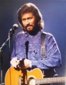 BARRY GIBB - THE BEE GEES - AUTOGRAPHED 8X10" PHOTOGRAPH