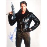 RARE ARNOLD SCHWARZENEGGER - THE TERMINATOR - RARE SIGNED PHOTO