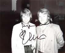 ABBA - BENNY & BJORN AUTOGRAPHED 8X10" PHOTOGRAPH