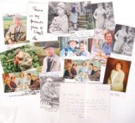 LAST OF THE SUMMER WINE AUTOGRAPHED CAST CARDS