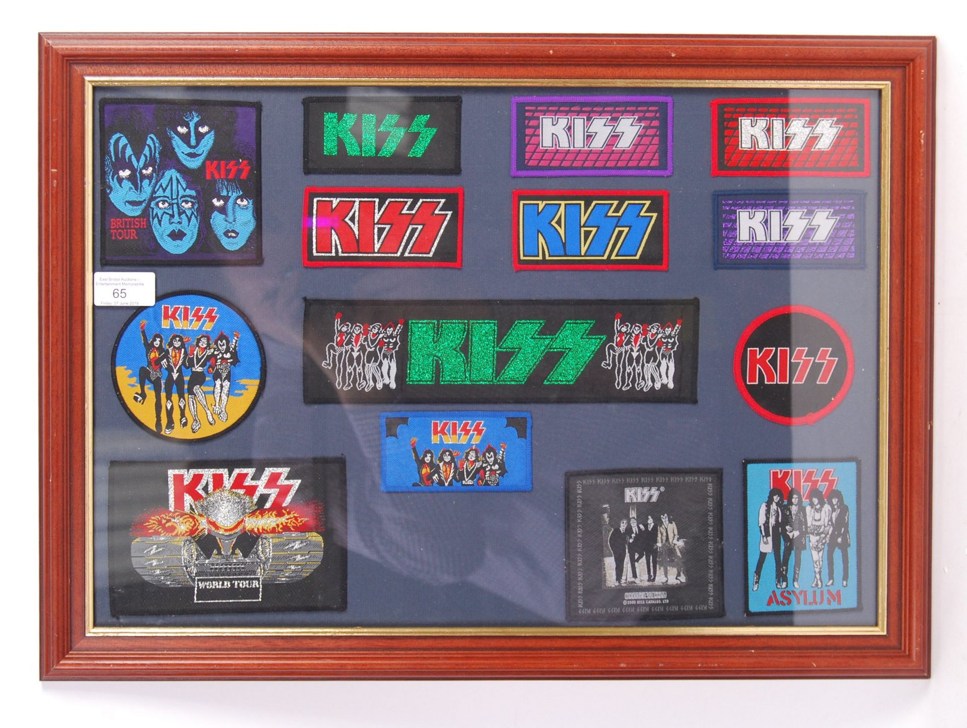 RARE VINTAGE KISS PROTOTYPE MERCHANDISE PATCHES