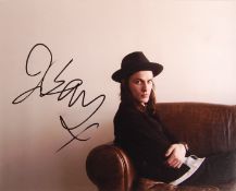 JAMES BAY - SINGER SONGWRITER - AUTOGRAPHED 8X10" PHOTOGRAPH