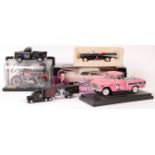 ELVIS PRESLEY ASSORTED SCALE DIECAST LIMITED EDITION MODELS