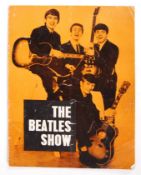 RARE THE BEATLES SHOW 1963 WESTON SUPER MARE TOUR PROGRAMME