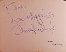 INCREDIBLE 1960'S BOURNEMOUTH WINTER GARDENS AUTOGRAPH BOOK