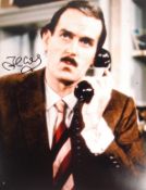 JOHN CLEESE - FAWLTY TOWERS - BASIL FAWLTY AUTOGRAPHED PHOTO