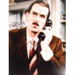 JOHN CLEESE - FAWLTY TOWERS - BASIL FAWLTY AUTOGRAPHED PHOTO