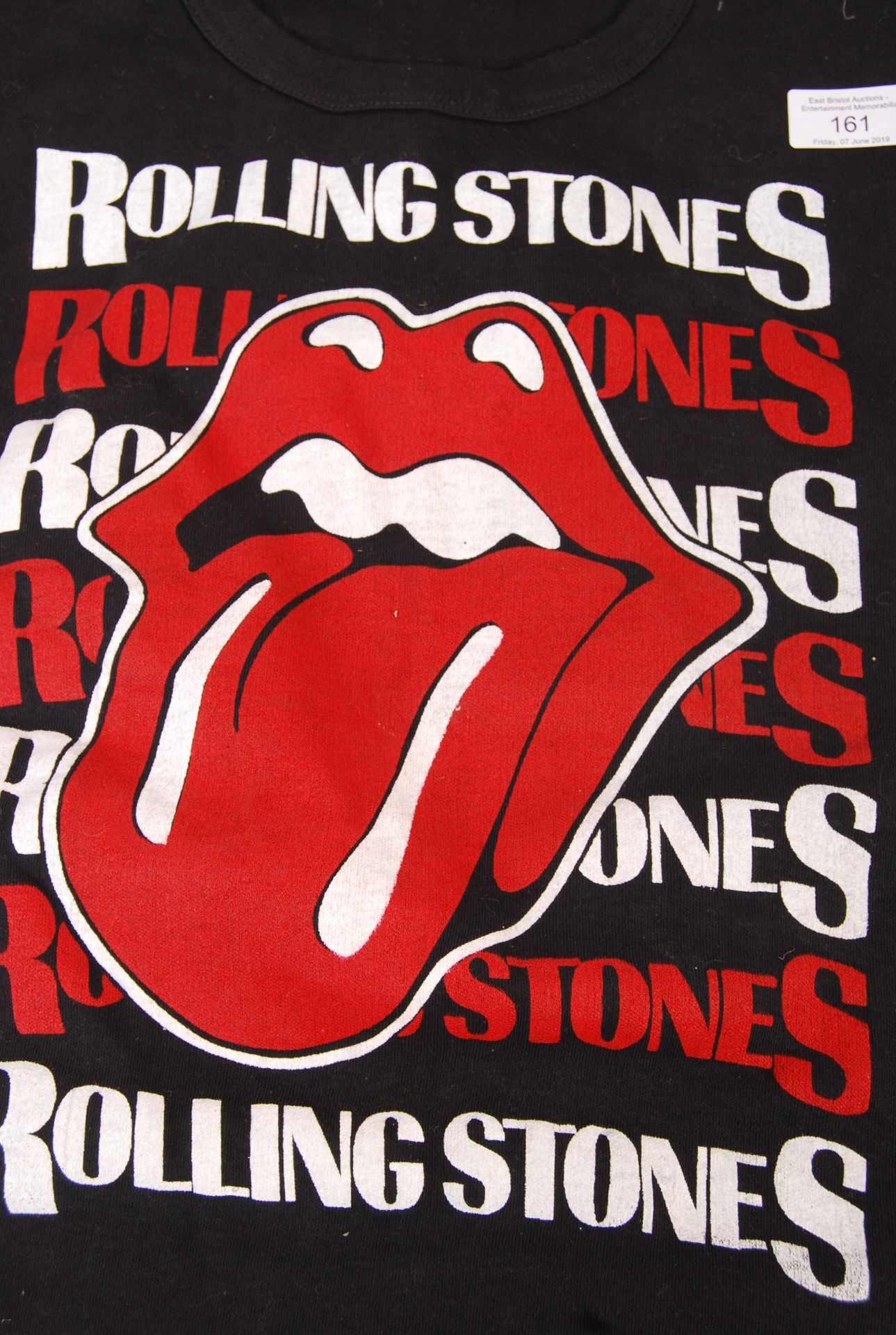 VINTAGE 1980'S THE ROLLING STONES ' LIVE IN EUROPE ' SCARF & SHIRT - Bild 2 aus 4