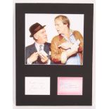 MINDER - GEORGE COLE & DENNIS WATERMAN AUTOGRAPH PRESENTATION