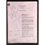 ONLY FOOLS & HORSES - DAVID JASON'S PERSONAL SCRIP