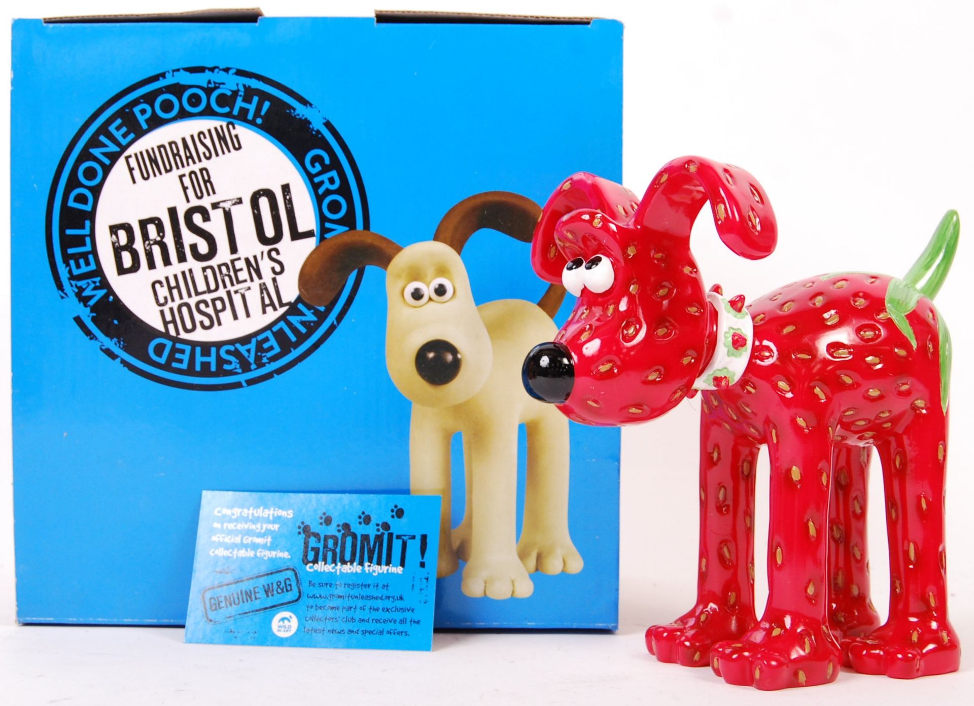 GROMIT UNLEASHED COLLECTABLE FIGURINE ' GROMBERRY '