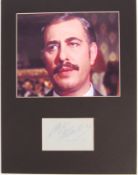 ALFRED MARKS - BRITISH COMEDIAN & ACTOR SIGNED AUTOGRAPH