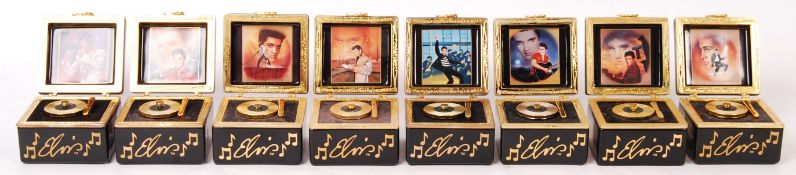 ELVIS PRESLEY ARDLEIGH ELLIOTT PORCELAIN MUSIC BOXES