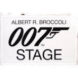 RARE JAMES BOND 007 STAGE PINEWOOD STUDIOS SIGN