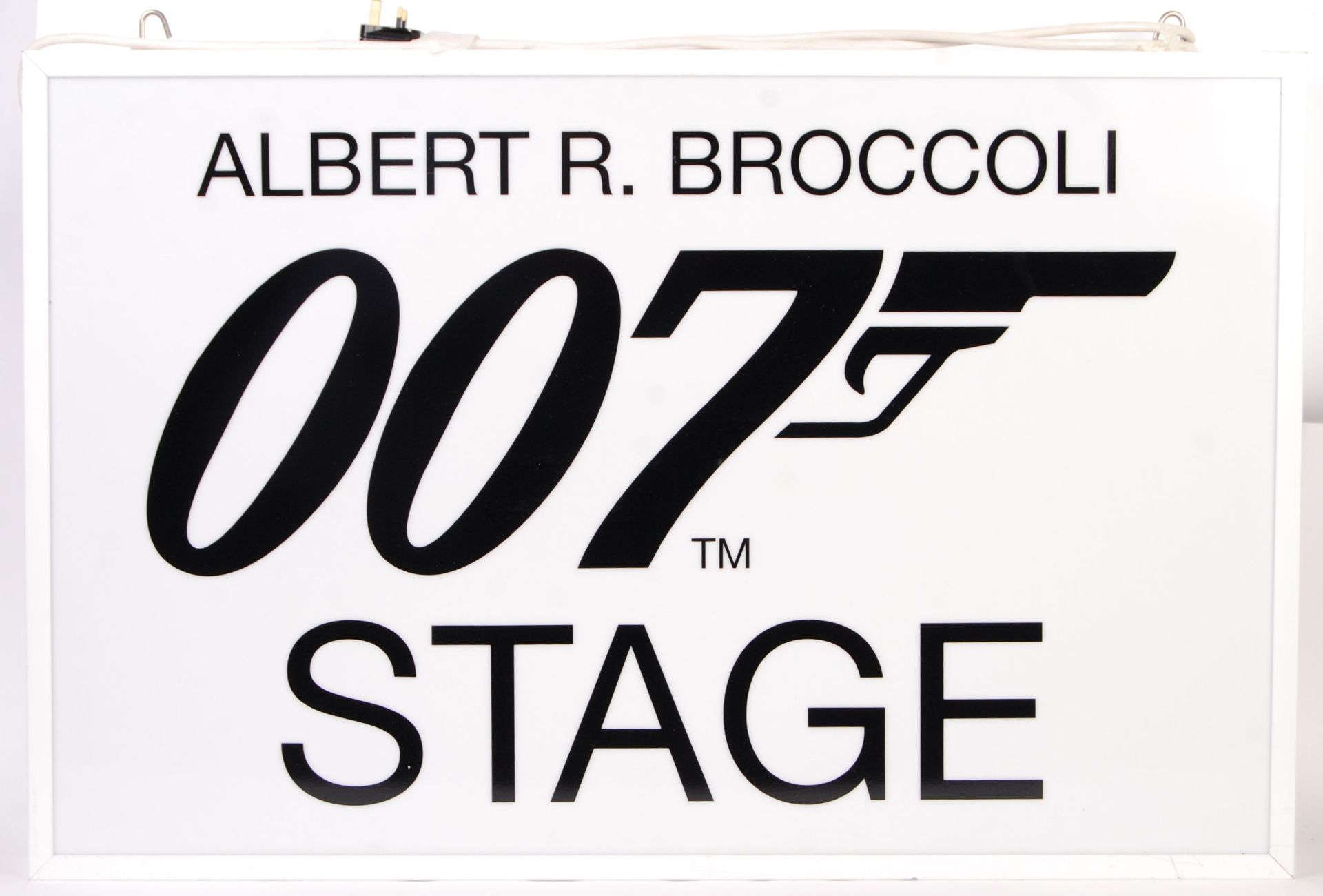 RARE JAMES BOND 007 STAGE PINEWOOD STUDIOS SIGN